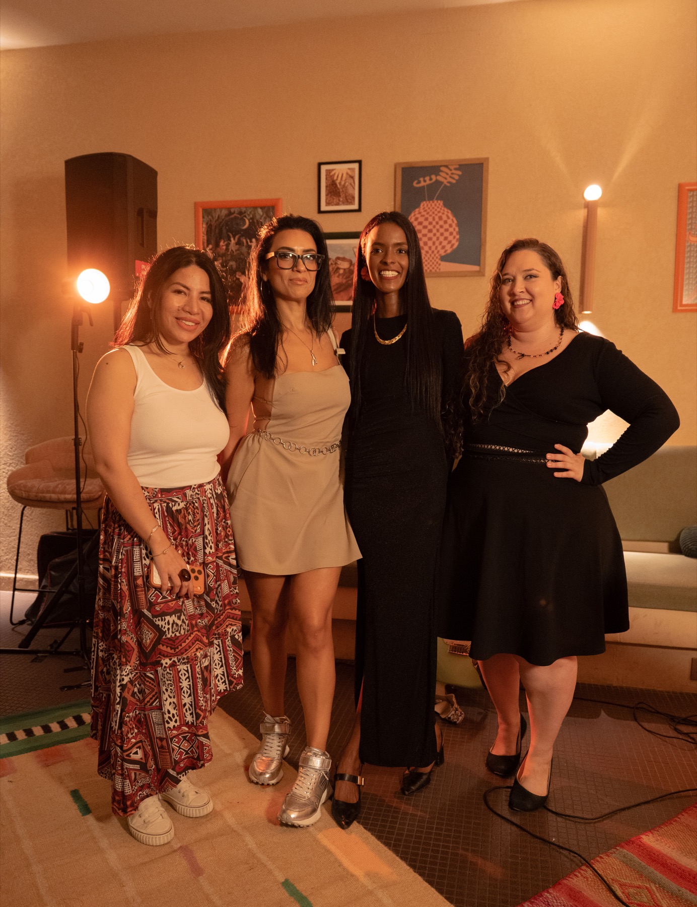Sahar Ali and the Creative Block Party team